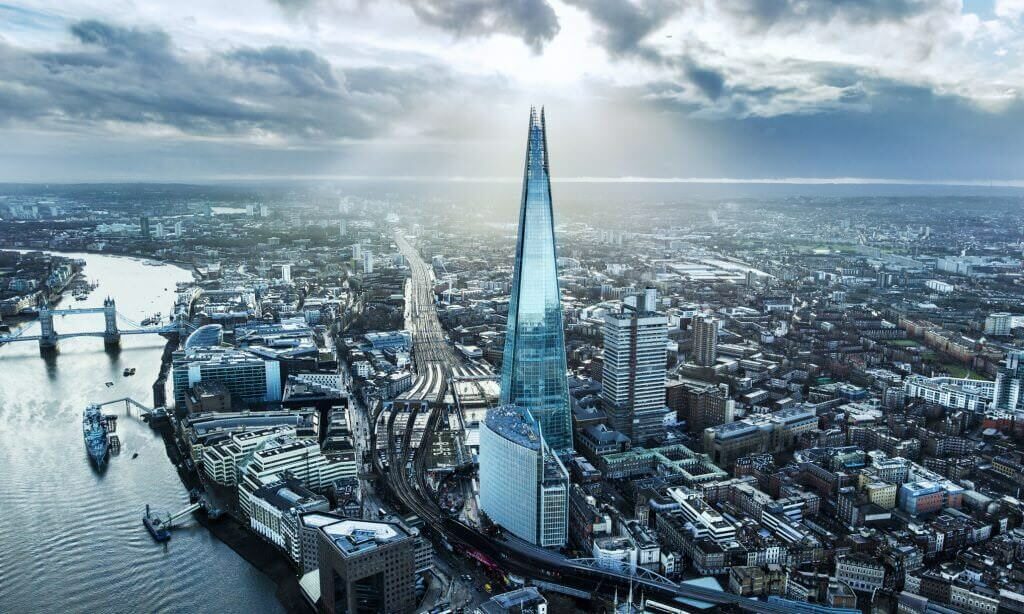 Стеклянная пирамида Лондона. Небоскреб The Shard | proBauhaus.ru