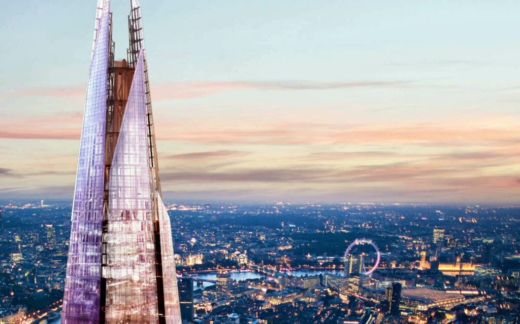Стеклянная пирамида Лондона. Небоскреб The Shard | proBauhaus.ru