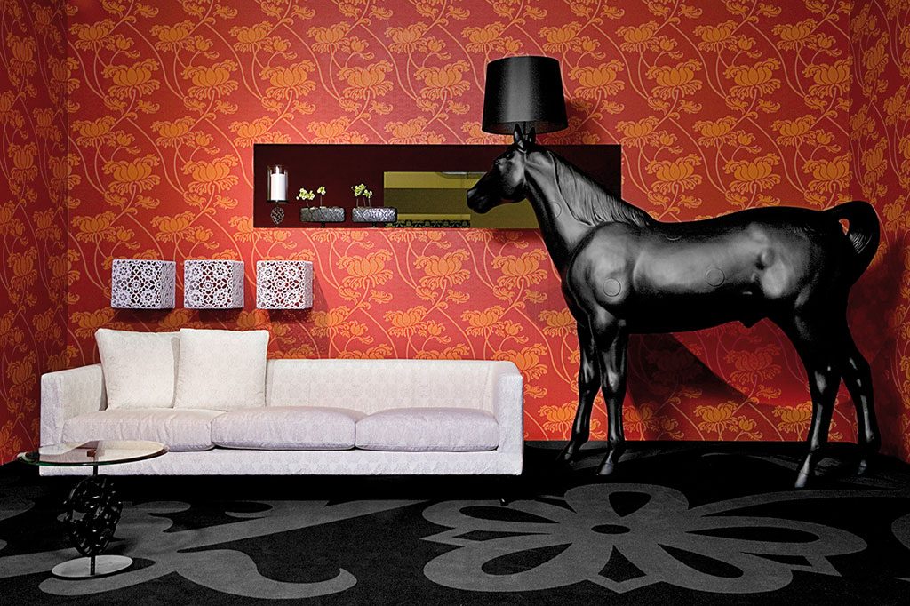 Лампа лошадь. Животная вещь от Moooi