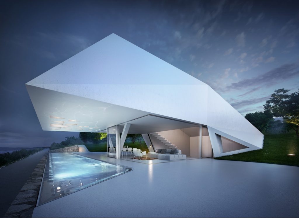 Villa F солнечный дом на берегу