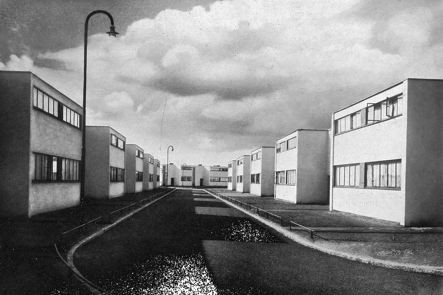 Жилые дома в Dessau-Törten