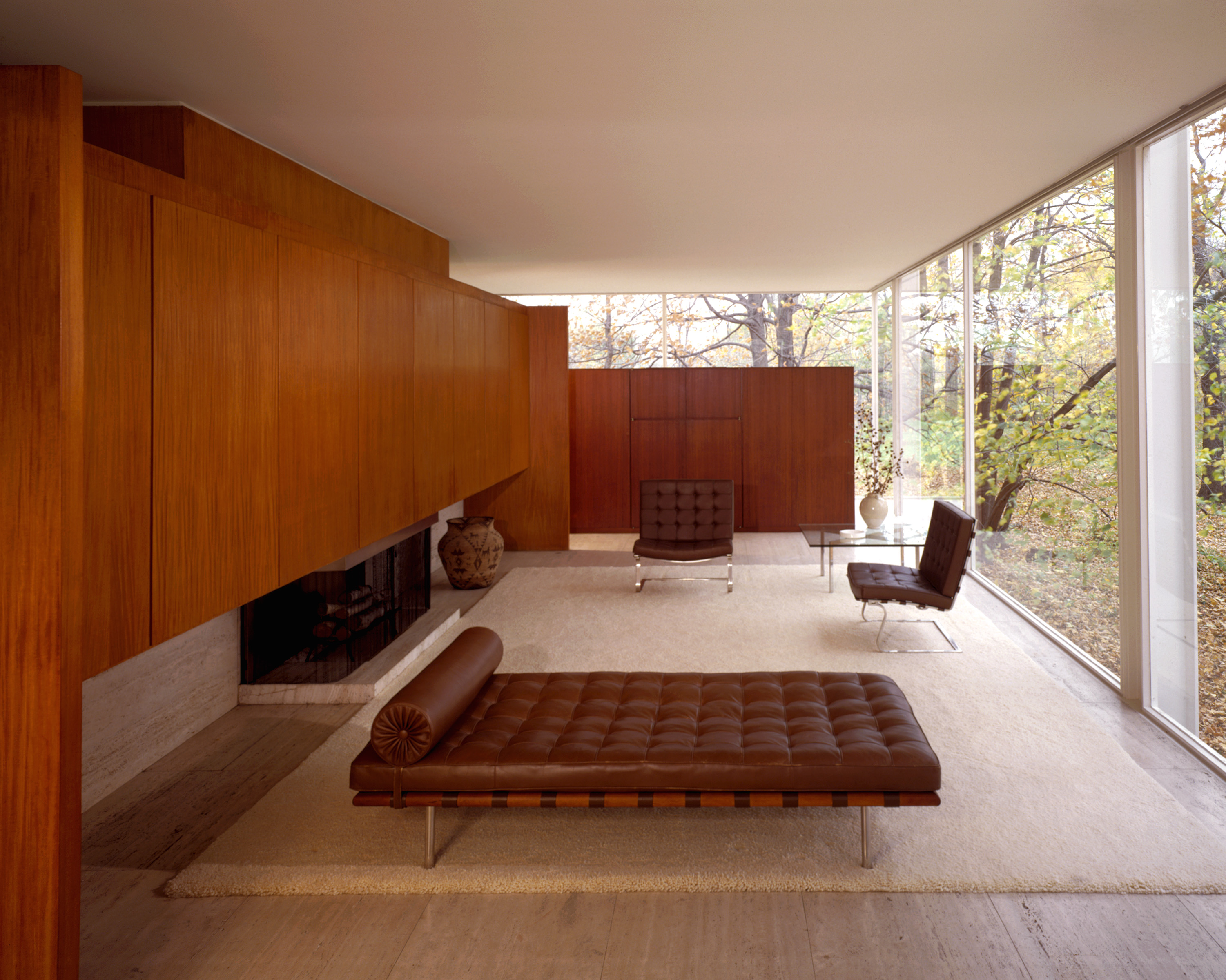 Farnsworth House, Мис ван дер Роэ