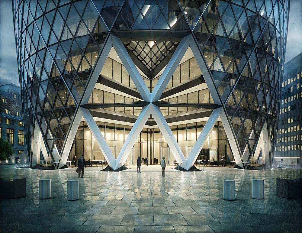 Небоскреб Мэри Экс. The Gherkin