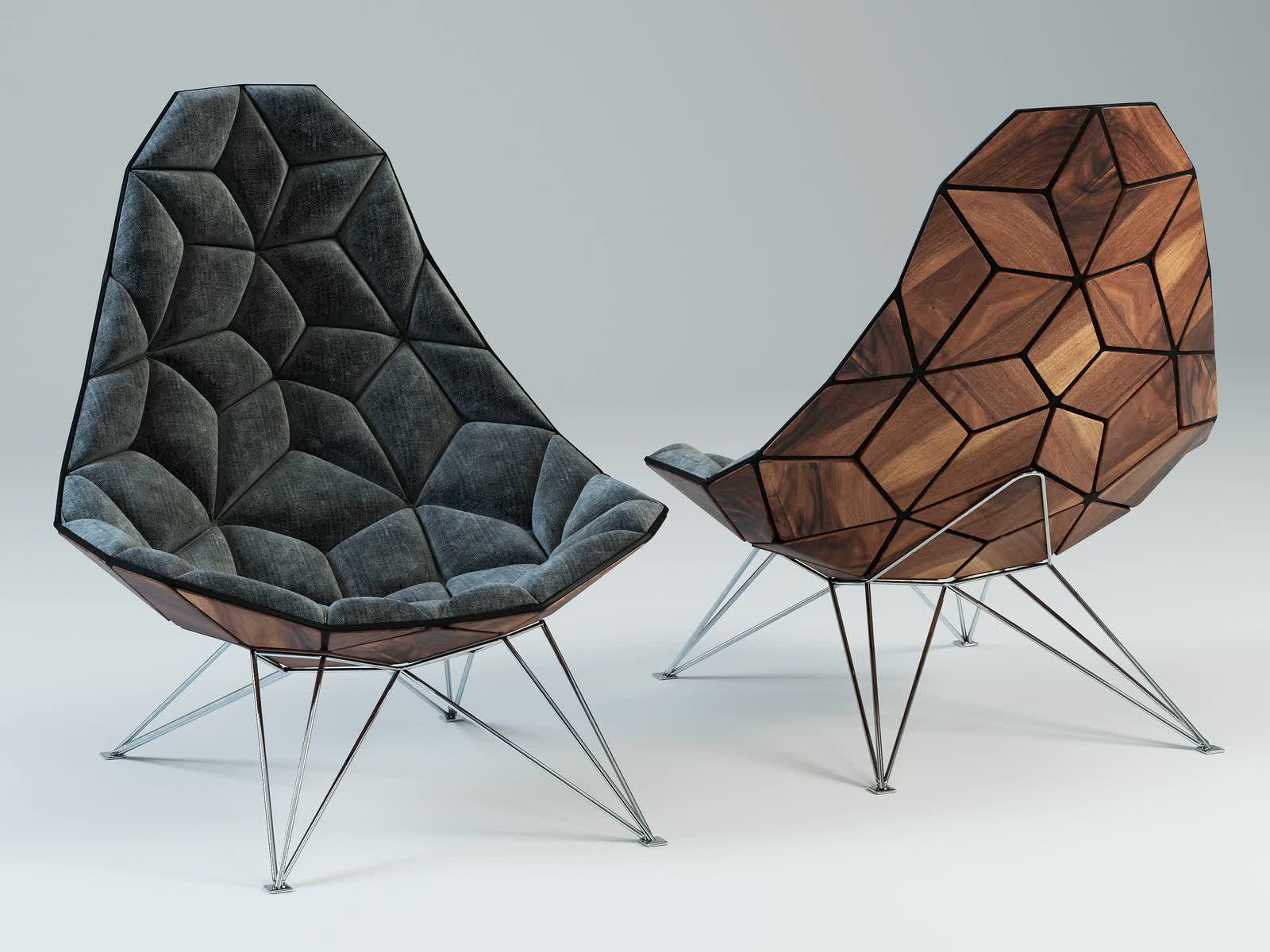 Обними меня! 5 Tiles Chair от Jonas Søndergaard Nielsen﻿