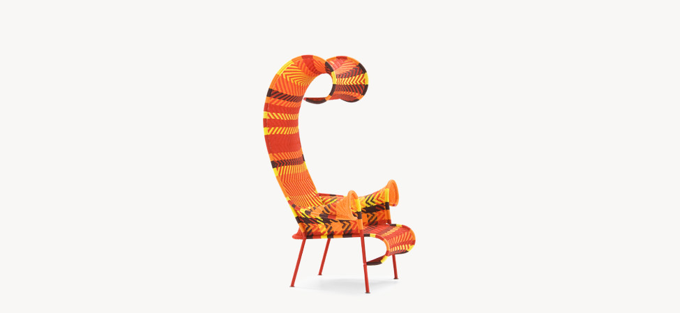 Этнические мотивы от Moroso. Кресло Shadowy